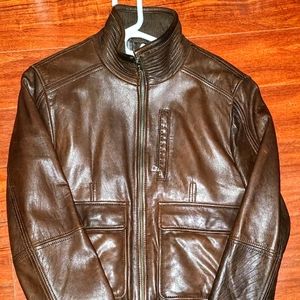 Leather jacket, Small
